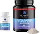 DR. EMIL NUTRITION 완전한 다 교원질 뭉치 - 두 배 교원질 & 두 배 머리, 피부 & 못 이익 - 교원질 펩티드 알약 & 교원질 분말 뭉치 (30의 서빙)