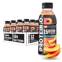 Protein2o 15g Whey Protein Infusion Water, 복숭아 망고, 16.9 Oz 병 (12 포장)