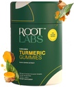 심황 Gummies I No 추가 설탕 I 95 % 쿠르쿠민 & 블랙 페퍼 추출 I 성인 & 어린이 I 비 GMO I 100 % 자연 & 유기 I 세 번째 파티 테스트 I 500 mg I 60 Gummy