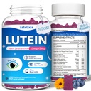 2 팩 Lutein Gummies, 1 Lutein 및 Zeaxanthin의 12는 성인을 위한 아이 비타민 Gummies를, 눈 & 시각 승진을 위한 다수 비타민을 가진 눈 건강 보충교재 - 120 Gummies 보충합니다