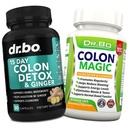 Colon Cleanser Detox 보충 캡슐 - 15 Day Colon Cleanse 알약 & Probiotic 초본 공식 - Intestinal Stomach Bloating Digestive Gut Cleansing 지원을 위한 매일 Bowel 운동 보충교재