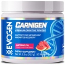 Evogen Carnigen - 프리미엄 카르니틴 파우더 | 지방 대사 지원 및 회복 촉진 | Acetyl L-Carnitine을 가진 자극제 자유로운 L 카르니틴 보충교재 모체 | 수박 | 50 인