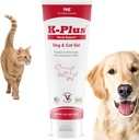 개 및 고양이를위한 K-Plus 젤 – Kidney, Urinary Tract Health, UTI Relief, Stone Prevention, Electrolyte Balance, Muscle & Heart Function에 대한 칼륨 시트레이트 및 크랜베리 보충 - 미국 - 5 온스