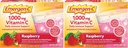 Emergen-C (30 조사, 라즈베리 맛, 1 개월 공급 Dietary Supplement Fizzy 음료 혼합 1000mg 비타민 C, 0.32 Ounce Packets, Caffeine 무료 (팩 2)