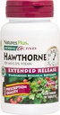 자연 플러스 초본 활성 Hawthorne - 300mg, 3.2% Vitexin, 30 Vegan 정제 - 30 서빙
