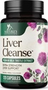Liver Cleanse Detox & Repair Formula - 20in-1 Silymarin Milk Thistle, Dandelion Root, Artichoke Extract, Turmeric, Choline, & Beetroot - 120 Veggie 캡슐과 고급 간섭 지원 보충