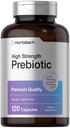 남자와 여자를위한 Horbäach Prebiotic | 120 분말 알약 | 고강도 및 우수한 품질 보충 | Non-GMO & 글루텐 무료 빠른 릴리스 캡슐