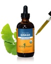 허브 Pharm 인증 유기 Ginkgo 액체 추출물 메모리 및 농도 - 4 Ounce