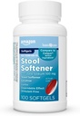 기본적인 배려 발판 연화제, Docusate 나트륨 100 mg의 변비 기복을 위한 Softgels, 100 조사
