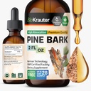 BIO KRAUTER 소나무 껍질 추출물 - 산화 방지제 액체 보충교재에서 부유한 - 400 mg 프랑스 해상 소나무 껍질 추출물 하락 - 채식주의자, 알콜 & 설탕 자유로운 - 2개 Fl Oz