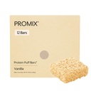 ProMix Nutrition Protein Puff Bar, 12-Pack - 마다가스카르 바닐라 - Marshmallow Crispy Treat - Go Snack에서 훌륭한 Tasting & Healthy - High Protein & Low Calorie - 글루텐, 콩, 옥수수에서 비 GMO 및 무료.