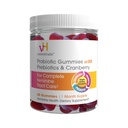 vH는 Prebiotics & Cranberry, Urinary Tract 건강을 위한 농축된 추출물, 건강한 Feminine Tract, 60 조사를 위한 질 Microflora 균형을 지원합니다
