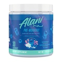 Alani Nu Pre 운동 분말 BREEZEBERRY, 아미노산 에너지 부스트, 내구시간 보충, 설탕 무료, 200mg 카페인, L-Theanine, 베타 알라닌, L-Citrulline, 30 서빙