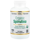 캘리포니아 골드 영양 인증 유기 Spirulina, USP 인증, USDA 유기, 비 GMO, 500 mg, 720 채식 정제