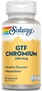 Solaray GTF 크롬 캡슐, 200mcg | 100 개 | 3 팩