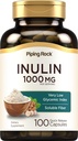 배관 바위 유기 인슐린 캡슐 1000 mg | 100 개 | 낮은 글리세라이드 색인 | 수용성 섬유 보충교재 | Non-GMO, 글루텐 무료