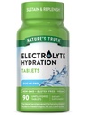 Nature's Truth Electrolyte Tablets | No Sugar | 90 개 | Vegan, Non-GMO & Gluten Free Hydration Supplement | 미네랄 포함