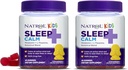 Natrol Kids Sleep+ Calm, Melatonin 및 L-Theanine, Botancial 혼합, 100 % 약 무료, 60 개 (팩 2)