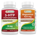 제일 자연적인 5-HTP 50 mg & 마그네슘 글리세라이드 425 mg