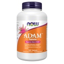 NOW 식품 보충제, ADAMTM 남성 멀티 비타민은 Saw Palmetto, Lycopene, Alpha Lipoic Acid 및 CoQ10, Plus Natural Resveratrol & Grape Seed Extract, 120 정제로