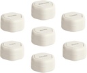 Cadence Travel Containers - 알약 케이스 세트 - 마그네틱 여행 캡슐, 매일 약 주최자, 보충제, & 비타민 - 7 Flex Smalls (0.56oz) 주간 알약 주최자 - 모래