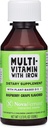 NovaFerrum Delish | Vegan Multivitamin with Iron for Infants, Toddlers & Kids | Immune Support | 유기농 플랜트 기반 D-3 | 글루텐 프리 | Vegan Verified | 슈가프리 | 1.69 Fl Oz (50 mL)