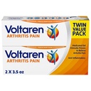 Diclofenac을 가진 강력한 화제 관절염 고통 구호를 위한 Voltaren 관절염 고통 젤 - 새로운 쉬운 열려있는 모자 - 100 g x 2