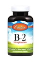 Carlson - B-2, 100 mg Riboflavin, 에너지 생산, 비전 지원 및 건강한 피부, 250 채식 정제