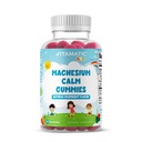 Vitamatic Kids Magnesium Calm Gummies - 60 Vegan Count - Great Tasting - 건강한 근육, 뼈, 에너지 지원 촉진