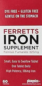Ferretts 정제 #60 (106 mg) 2 팩