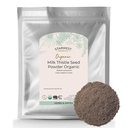 Starwest Botanicals Organic Milk Thistle Seed Powder - 차 및 요리, 주스 혼합, 스무디, Oatmeal, & Yogurt, 공인 Kosher, Non-GMO - 대량 1 lb 가방에 대한 지상 우유 이틀