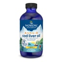 북유럽 자연 Arctic-D Cod Liver 오일, 레몬 - 8 온스 - 1060 mg 총 오메가-3s + 1000 IU 비타민 D3 - EPA & DHA - 심장, 두뇌, 뼈, 면역 & 무드 지원 - Non-GMO - 48 서빙