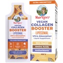 MaryRuth Organics Collagen Booster Liposomal | 슈가프리 | VIT C, E, 아연, 구리 및실리카의 액체 콜라겐 부스터 | 피부 관리 및 조인트 지원 보충교재 | Vegan | Non-GMO | 글루텐 프리 | 14 서빙