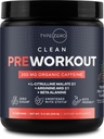 유형 Zero Clean Pre 운동 (11.3 oz, Fruit Punch) + Beet Root + L-Arginine + L-Citrulline, 2G Arginine, L-Citrulline Malate, Beta A, Sugar Free, Men & Women을위한 유기농 카페인 Preworkout