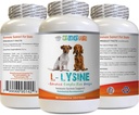 개 아미노산 보충제 - 개 LYSINE 분말 - 순수한 분말 형태 - 면역 체계 지원 - 식초 권장 - lysine 개 - 1 병 (8oz 226.8 그램)
