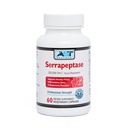 AST 효소 Serrapeptase 130,000 SPU - 60 채식 캡슐 - 프리미엄 천연 조직 효소 -Acid-Resistant Serrapeptase
