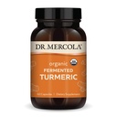 박사. Mercola 유기 발효 심황 - 370 mg 발효 심황 - 높은-Bioavailability Curcuminoids - USDA 유기, 비 GMO, 글루텐 자유로운 & Soy 자유로운 - 60의 캡슐 (30의 서빙)