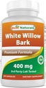 제일 자연적인 백색 Willow Bark 400 mg 180 캡슐