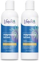 Life-flo Magnesium Lotion, Vanilla Scent - Zechstein Seabed의 마그네슘 염화물과 완화 - Dermatologist Tested, Hypoallergenic, 60 일 보증, 동물에 테스트되지 않음, 8oz