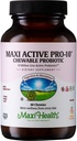 Maxi Health Active Pro-10 Kids Probiotic Chewables – Digestive & Immune Health 용 15 Strains – 10 억 probiotic Blend- Dairy-Free, Kosher – Gut Health 지원, 채식 – 60 ct (Shelf Stable)