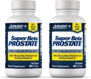 남성 건강을위한 SUPER BETA PROSTATE 지원 보충 - 욕실 여행을 감소, 수면을 촉진, 더 나은 방광 빈 및 건강한 전립선, 베타 Sitosterol - 60 카운트 (팩 2)