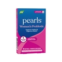 Nature's Way Women's Probiotic Pearls, Vaginal 및 Digestive Health* 지원, 1 억 라이브 문화, Occasional Bloating & Constipation*, Easy-to-Swallow Softgels, 30 조사에 대한 조사