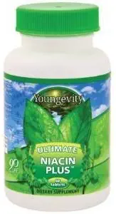 궁극적 인 Niacin 플러스 추출물 & 효소 - 60 500mg 정제 - 2 팩