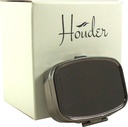 Houder Classy 회색 금속 알약 상자 선물 상자를 가진 장식적인 알약 상자 - 작풍 (Rectangular)에 있는 당신의 Med를 나릅니다