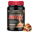 ALLMAX 영양 ISOFLEX Whey Protein Isolate, Caramel Macchiato - 2 lb - 27 Scoop 당 단백질의 그램 - Zero Fat & Sugar - 99 % Lactose 무료 - 글루텐 무료 & Soy 무료 - 약 30 인분