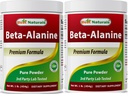 최고의 자연 Beta Alanine 순수한 분말 1 파운드 (1 파운드)