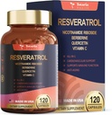Berberine Quercetin 녹차 추출물 포도씨 추출물 폴리페놀 산화 보충교재 산화 방지제 & 심장 건강 지원 120의 캡슐을 가진 Resveratrol 보충교재 여분 힘