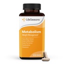 Metabolism - 무게 제어 지원 및 에너지 부스트 보충 - 천연 Appetite 억제제 - Curbs Cravings - 녹차, 커피 콩, 크롬, 카카오 & Theobromine - 70 캡슐
