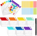 39 PC 알약 주머니는 28Pcs 작은 알약 조직자 주머니 및 약 조직 부대를 위한 10pcs 스티커를 가진 여행 재사용할 수 있는 알약 부대를 지퍼로 잠그었습니다