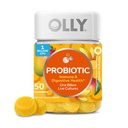 OLLY Probiotic 거미, 면역 및 소화 지원, 1 억 CFUs, Chewable Probiotic 보충교재, 망고, 25 일 공급 - 50 조사